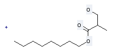 The Propanoic acid,2-methyl-, octyl ester could be obtained by the reactant of 2-Methyl-oxirane-2-carboxylic acid octyl ester